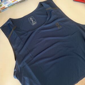 On Tank-T Men’s XL - Denim/Navy